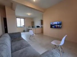 2BR family apartment with balcony, wifi near beach apt 7