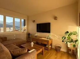 Appartement avec vue panoramique sur les montagnes