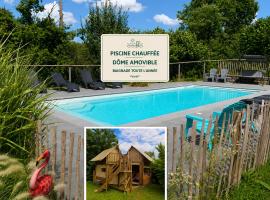 Insolite au Camping La Saline d'Arc et Senans, Hotel in Arc-et-Senans