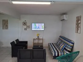 Cozy & air-conditioned independent 1-bedroom apartment with terrace