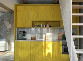Modern seaside barn