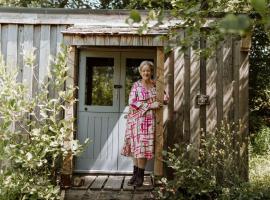 The Charcoal Hut woodland retreat, hotel a Llandovery