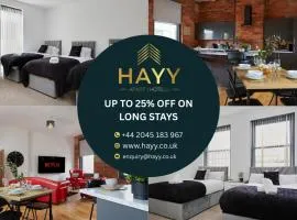 Hayy Apartments Stylish & Central Stays in Barnsley