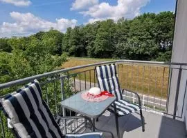 BERNSTEINHAUS in Zingst 1-Raum-Wohnung Nr 8 mit West-Balkon