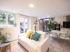 Le Victor, jardin privé, parking