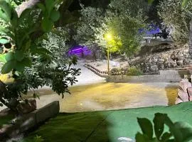 شقة مفروشة مع مزرعة خاصة