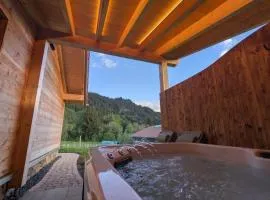 Whirlpool, Natur, Auszeit - Chalet Berg & Balance