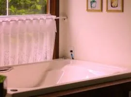 Chalé com hidromassagem e vista para o lago em Domingos Martins