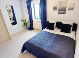 Central Large Double Room 1 with free parking, hotel i Hjørring