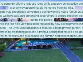 The UMA Villa Canggu by Adam Jyota Management