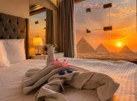 Montou Pyramids view