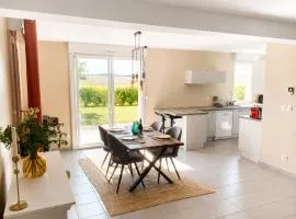 Maison lumineuse, proche plage et nature