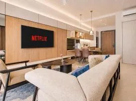 Luxury Executive Suite Antara Enigma 2BR with Bathtub and Instant Heater Lvl 24