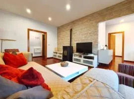 Apt 2 hab Camprodon, chimenea, terraza, céntrico