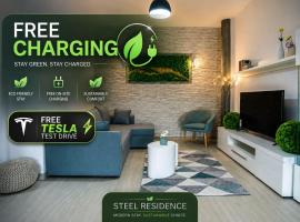 Steel Residence Aparthotel-EV SuperCharging & Free Parking – hotel w mieście Timişoara