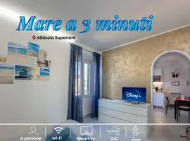 Mare a 3 min - Treni a 8 min - AC - Free WiFi