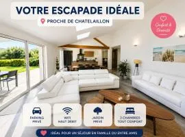 LA ROSELIÈRE - Maison 3 chambres avec Jardin - CLIMATISATION & PARKING - à 5 minutes de Châtelaillon-Plage