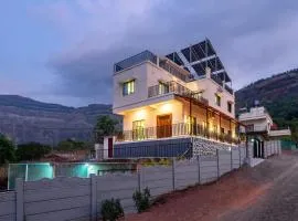 Ansh Villa by Alaya Stays Luxury 4BHK Stay with Private Pool, Lawn & Sports Turf Solanpada Dam