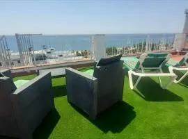 terraza al mar
