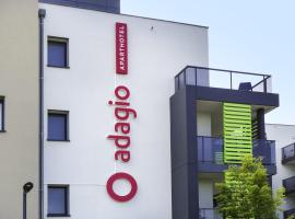 Aparthotel Adagio Bâle Mulhouse Aeroport, hotell i Blotzheim