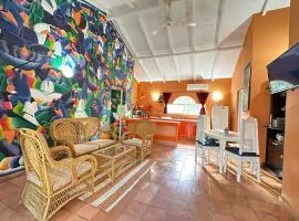 Casa pintada - 4 pax, 4 min de la playa