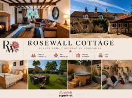 Rural cottage! Wood-fired hot tub Bliss awaits: Letwell şehrinde bir otel