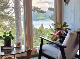 Romantic Off-Grid Cabin with Fjord & Mountain Views