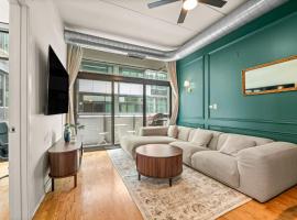 Viesnīca Luxury Fulton Market Condo - Prime Location Čikāgā