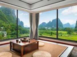阳朔得舍-Resort Inn Mount View,Sunset,Ten-Mile Gallery,Free-Self Laundry,Travel Guide,Book Tickets in Advance,E-scooter Service