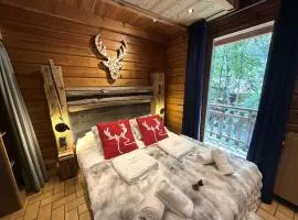 LE RENNE Chalet en bois au calme avec SPA Jacuzzi
