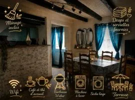 Maison en pierre pour 6-jardin &animaux bienvenus