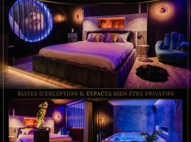 Love Room Les Private Places - Lit King Size et Jacuzzi Privé, Hotel in Orléans