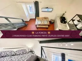 La Forgia - Parking privé, Clim, Duplex, 2 personnes