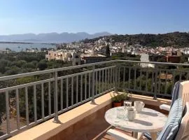 Premium Sea View Apartment Elounda 2 Baths 3 AC