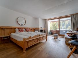 Modern LAAX apt Swimming Pools Wellness and Tennis, hotel v destinácii Laax