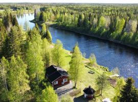 Villa Jokiranta Northern light Riverside, хотел в Рануа