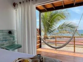 Apartamento con terraza frente al mar