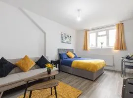 F4 Modern Studio Flat - Prime TV - Parking - Wi-Fi