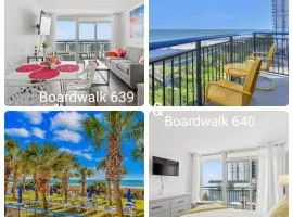 Coastal 2 Bedroom Condo-Oceanfront Views-Boardwalk 639 and 640