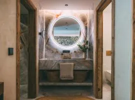 Art of Chalet Alpi mit Sauna und Bergblick