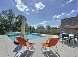 House with private pool and garden in Gougenheim