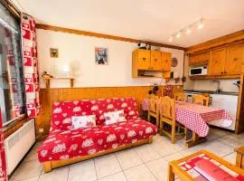 Résidence Villaret - Grand studio 4 personnes aux pieds des pistes, vue montagne. MAE-8891