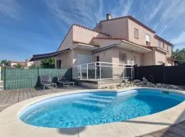 Villa LEMON avec piscine privée à 5 min des plages - 3 chambres - 2 SDB