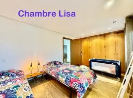 Etape Casa Lisa, chambre Lisa