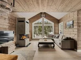 Cozy and modern cabin