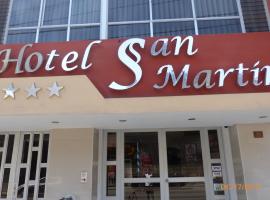 Viesnīca Hotel San Martín pilsētā Takna, netālu no vietas Coronel FAP Carlos Ciriani Santa Rosa Starptautiskā lidosta - TCQ