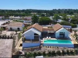 Cabanas brancas do pego