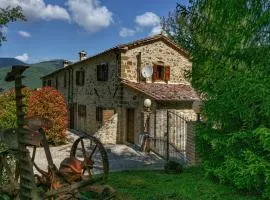 Two characteristic houses on an estate in Umbria