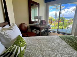Oceanview Studio in Lihue Lobby Construction, hotel Lihue-ban