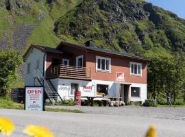 Unstad Surfpacker Hostel, hotell sihtkohas Unnstad
